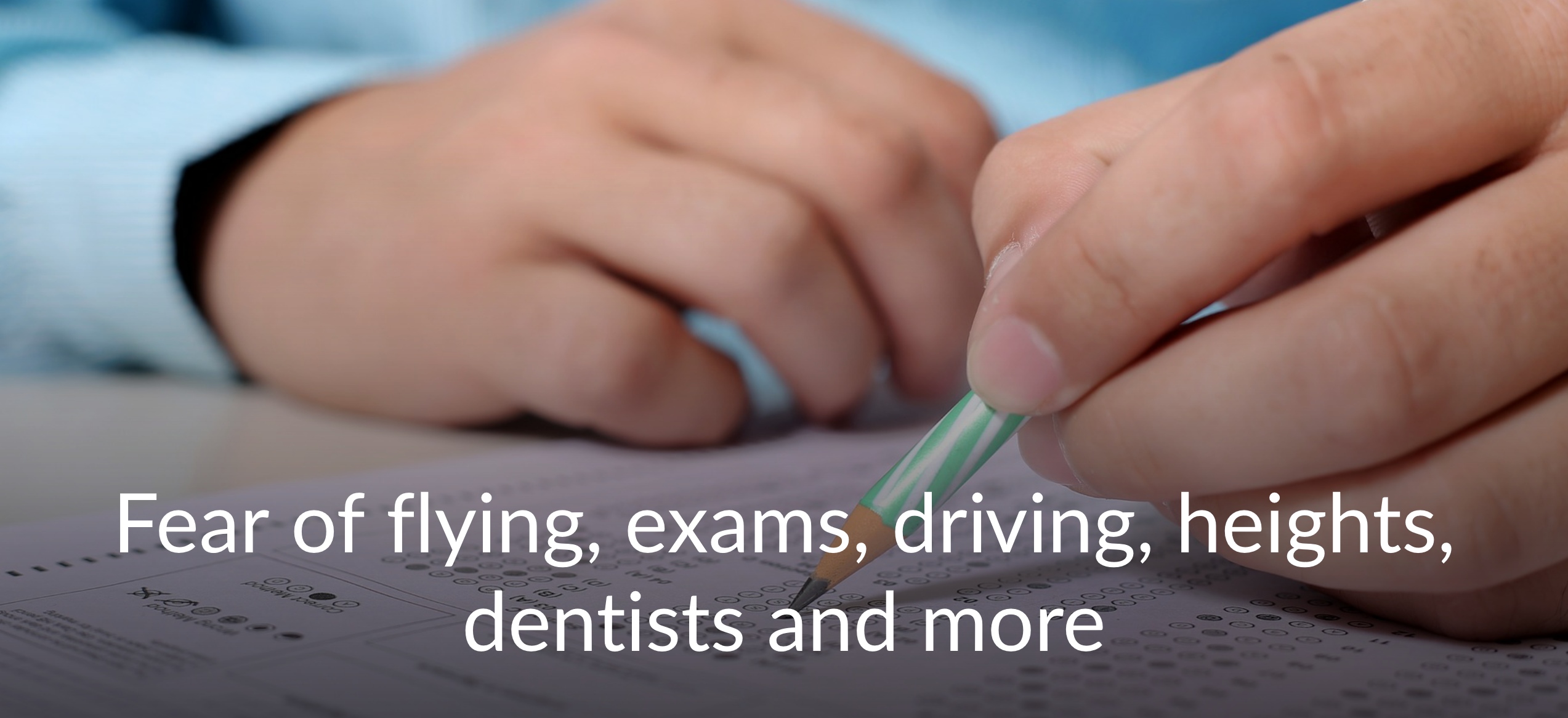 Phobia or fear of exams? Try hypnotherapy with Rebecca Edmonds Hypnotherapy Hypnotherapist Online Hereford, Malvern and Droitwich